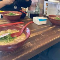 利用者様とガイドで食事！大阪介護学校の講師お勧めのラーメン屋